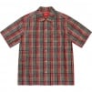 Thumbnail for Metallic Plaid S S Shirt