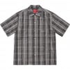 Thumbnail for Metallic Plaid S S Shirt