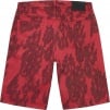 Thumbnail for Flames Jacquard Baggy Denim Short