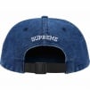 Supreme Cordura Denim Small Box 6-Panel (SS24) - Blue