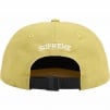 Supreme Cordura Denim Small Box 6-Panel (SS24) - Yellow