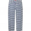 Supreme Denim Painter Pant (SS24) - Stripe