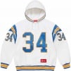 Thumbnail for Football Zip Up Hooded Sweatshirt