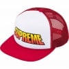 Supreme Gradient Mesh Back 5-Panel (SS24) - Red