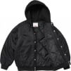 Supreme Hooded Stadium Jacket (SS24) - Black