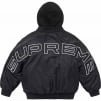 Supreme Hooded Stadium Jacket (SS24) - Black