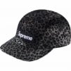 Thumbnail for Leopard Velvet Camp Cap