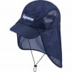 Supreme Mesh Sunshield Camp Cap (SS24) - Navy