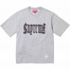 Supreme Old English S S Top (SS24) - Heather Grey