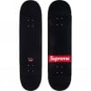 Supreme Routed Box Logo Skateboard (SS24) - Black - 8.375" x 32.125"