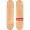 Supreme Routed Box Logo Skateboard (SS24) - Natural - 8.25" x 32"