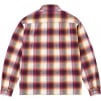 Thumbnail for Shadow Plaid Flannel Zip Up Shirt