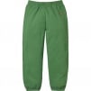 Supreme Small Box Sweatpant (SS24) - Dusty Green