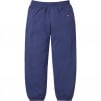 Supreme Small Box Sweatpant (SS24) - Washed Navy