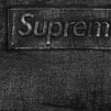 Supreme Supreme MM6 Maison Margiela Foil Box Logo Hooded Sweatshirt (SS24) - Black