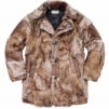 Supreme Supreme MM6 Maison Margiela Patchwork Faux Fur Coat (SS24) - Brown