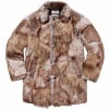 Supreme Supreme MM6 Maison Margiela Patchwork Faux Fur Coat (SS24) - Brown