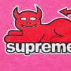 Supreme Supreme Toy Machine Devil Cat Tee (SS24) - Fuchsia