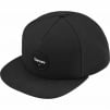 Supreme Twill Patch 5-Panel (SS24) - Black