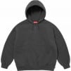 Thumbnail for Wrapped Half Zip Hooded Sweatshirt