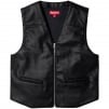 Thumbnail for Supreme Toy Machine Faux Leather Vest