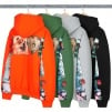 Thumbnail Spread Zip Up Hooded Sweatshirt