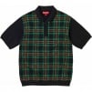 Thumbnail for Plaid Knit S S Polo