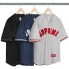 Thumbnail Ultrasuede Mesh Baseball Jersey