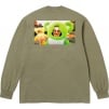 Supreme Supreme Aphex Twin Donkey Rhubarb L S Tee (SS25) - Light Olive