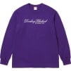 Supreme Supreme Aphex Twin Donkey Rhubarb L S Tee (SS25) - Purple