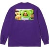 Supreme Supreme Aphex Twin Donkey Rhubarb L S Tee (SS25) - Purple