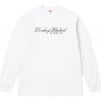 Supreme Supreme Aphex Twin Donkey Rhubarb L S Tee (SS25) - White