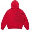 Supreme Supreme Aphex Twin Zip Up Hooded Sweatshirt (SS25) - Red