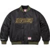 Thumbnail for Supreme Mitchell & Ness Camo Logo Varsity Jacket