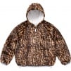 Thumbnail for Faux Fur Reversible Hooded Track Jacket