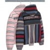 Thumbnail Woven Stripe Hooded Jacket