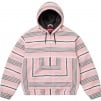 Thumbnail for Woven Stripe Hooded Jacket