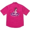 Thumbnail for Rhinestone Pin Up S S Work Shirt