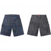 Thumbnail Handwriting Double Knee Denim Short