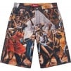 Thumbnail for Supreme Ernie Barnes Baggy Denim Short