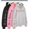 Thumbnail Contrast Cutout Hooded Sweatshirt