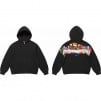 Thumbnail for Last Supper Embroidered Zip Up Hooded Sweater