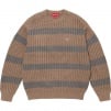 Thumbnail for Loose Gauge Stripe Small Box Sweater