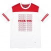 Thumbnail for Supreme HYSTERIC GLAMOUR Fuck You Football Tee