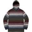 Thumbnail for Knit Stripe Hooded L S Top
