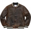 Thumbnail for Leather Varsity Jacket