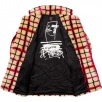 Thumbnail for Supreme Jean Paul Gaultier Double Breasted Plaid Faux Fur Coat