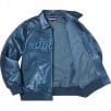 Thumbnail for Silver Surfer Leather Varsity Jacket