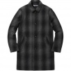 Thumbnail for Shadow Plaid Wool Overcoat