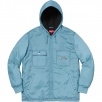 Thumbnail for Sherpa Lined Nylon Zip Up Jacket